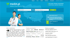 Desktop Screenshot of med24.pl