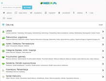 Tablet Screenshot of med24.pl